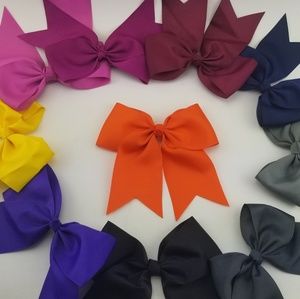 10 Pack Girls Hair Bows Alligator Clip | Colorful